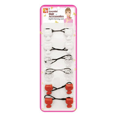 6PCS PONYTAIL HOLDERS KITTEN