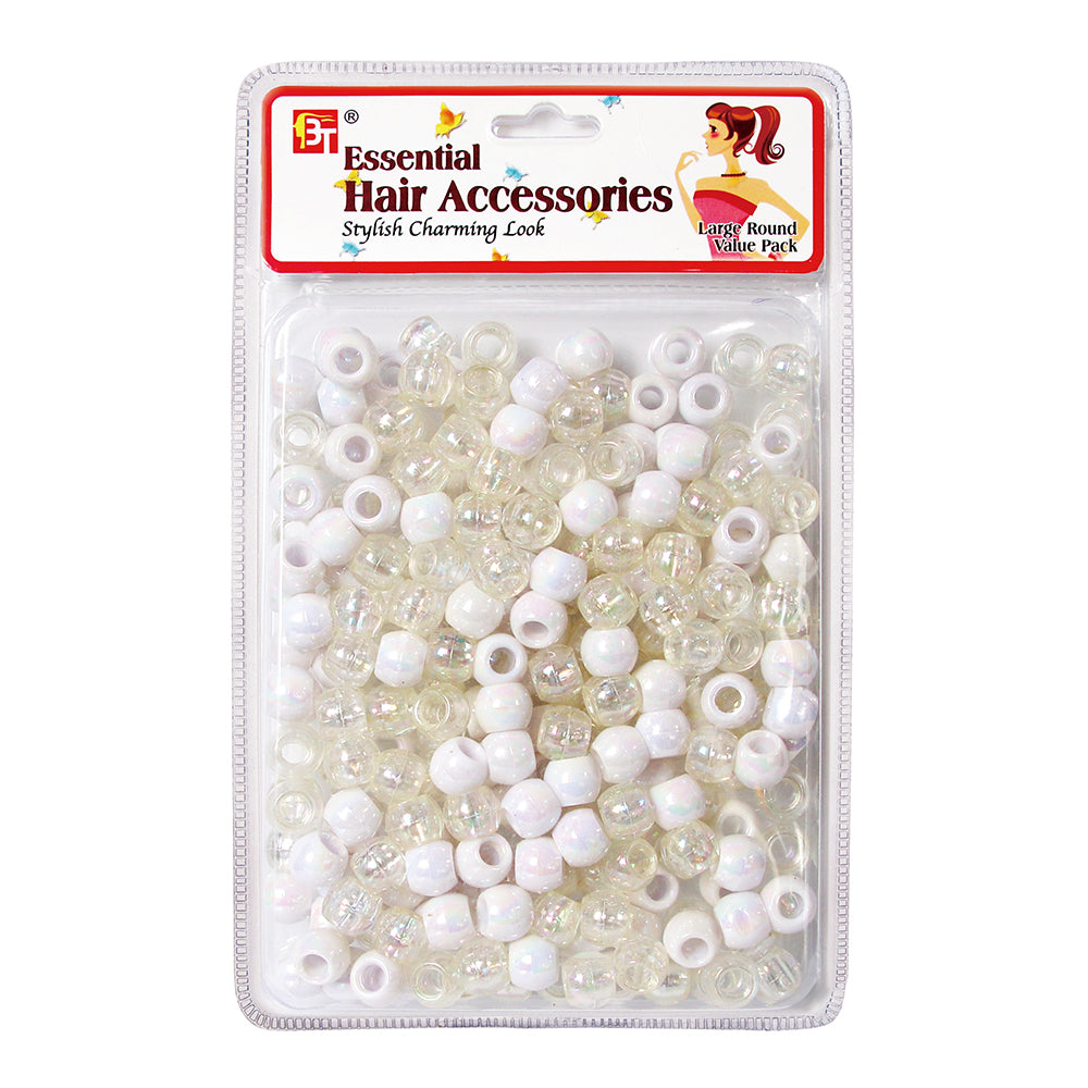 LARGE 5MM ROUND BEADS VALUE PACK