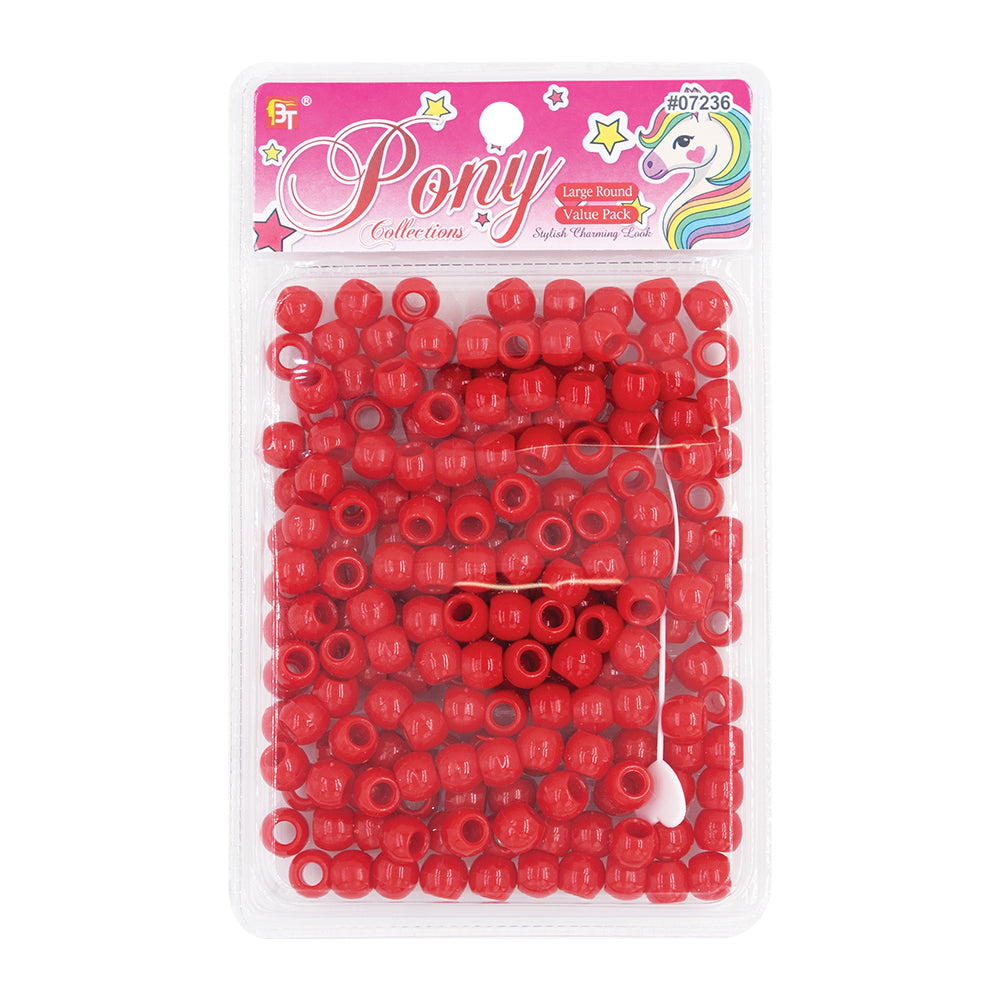 LARGE 5MM ROUND BEADS VALUE PACK