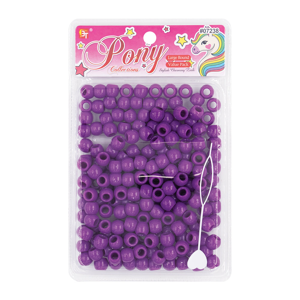 LARGE 5MM ROUND BEADS VALUE PACK