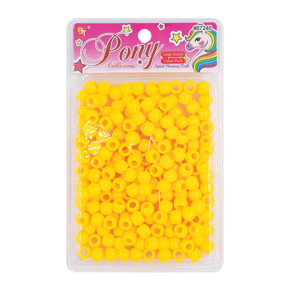 LARGE 5MM ROUND BEADS VALUE PACK