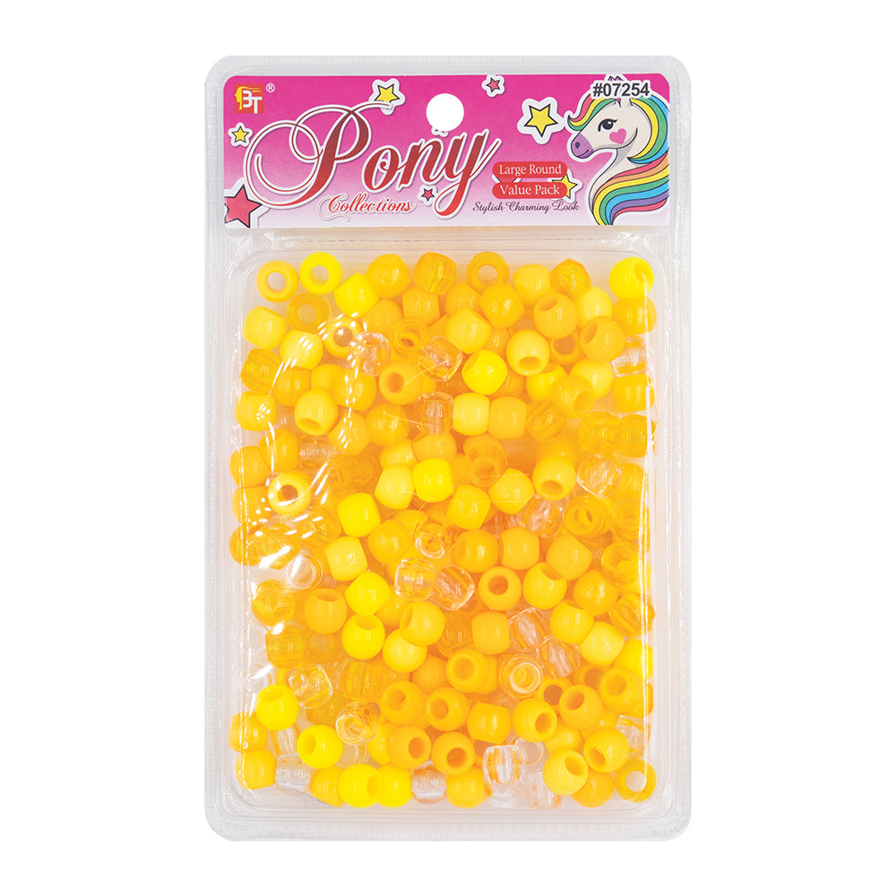 LARGE 5MM ROUND BEADS VALUE PACK