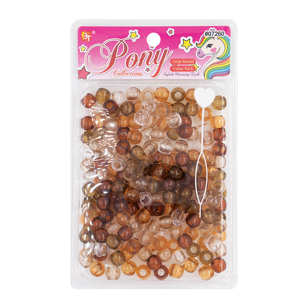 LARGE 5MM ROUND BEADS VALUE PACK