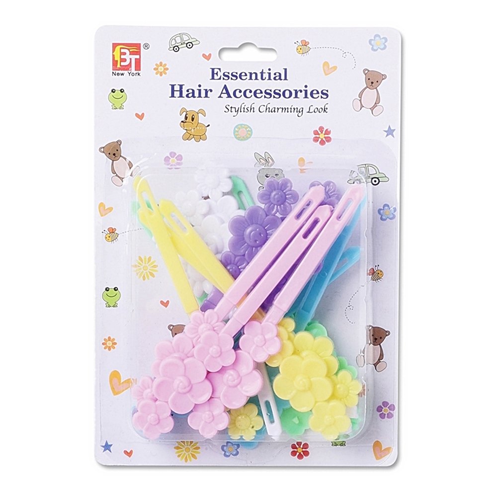 BARRETTES SUMMER FLOWER