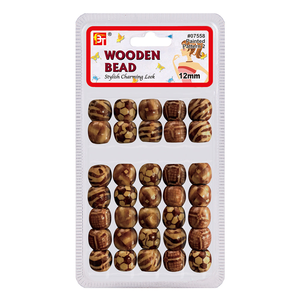 WOODEN BEAD 12MM