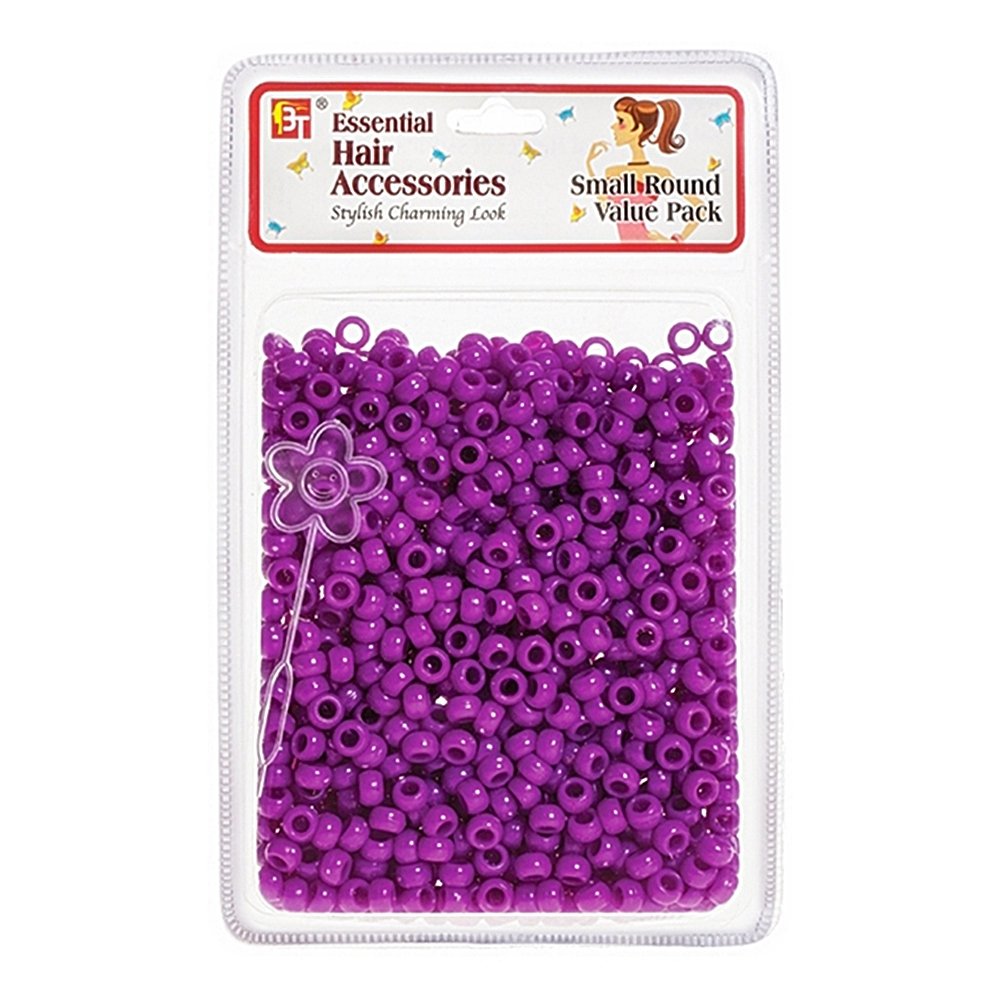SMALL 4MM ROUND BEADS VALUE PACK
