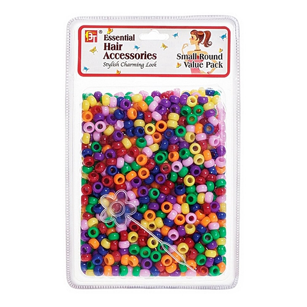 SMALL 4MM ROUND BEADS VALUE PACK