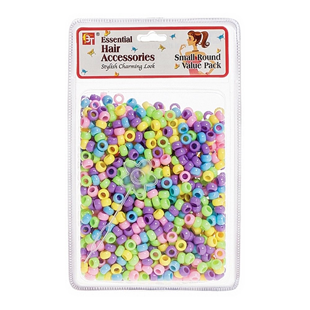 SMALL 4MM ROUND BEADS VALUE PACK