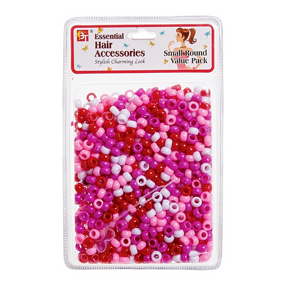 SMALL 4MM ROUND BEADS VALUE PACK