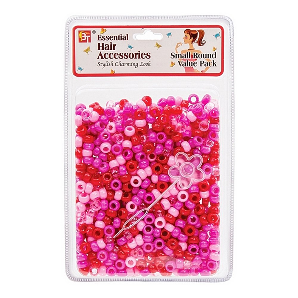 SMALL 4MM ROUND BEADS VALUE PACK