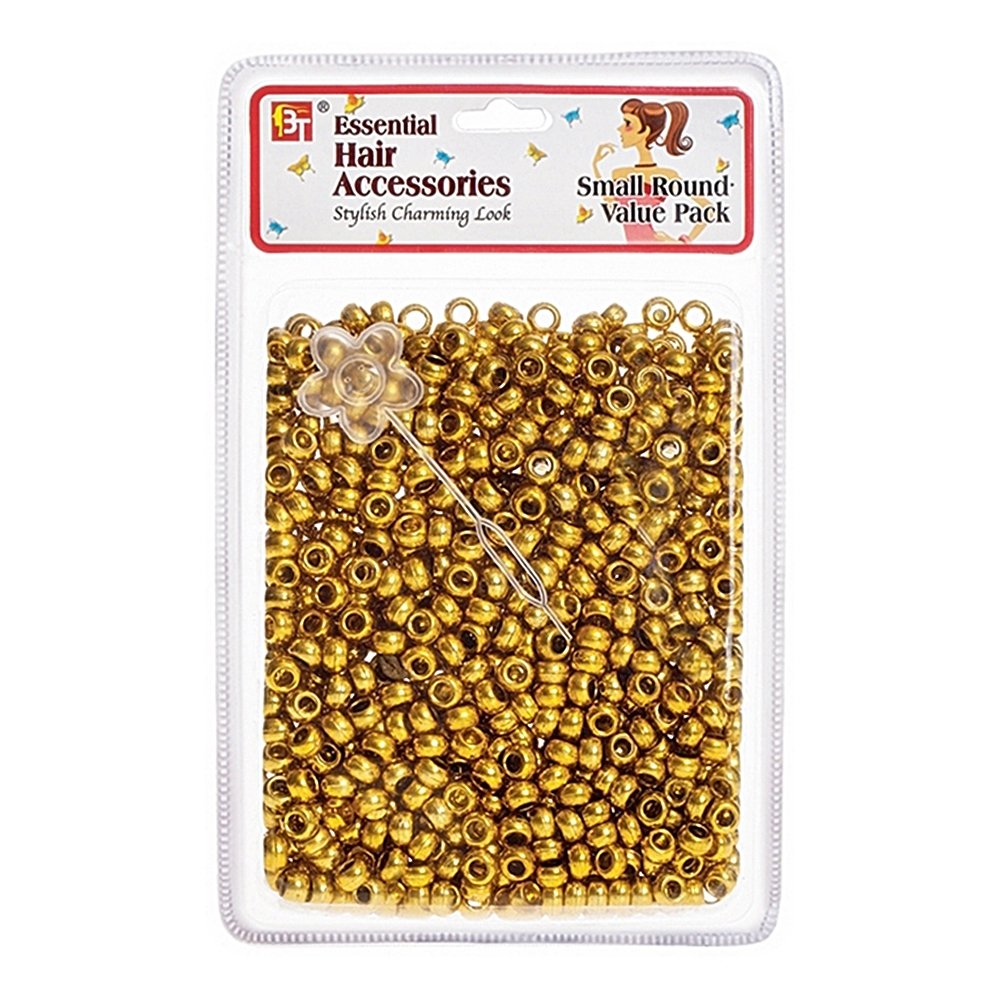 SMALL 4MM ROUND BEADS VALUE PACK