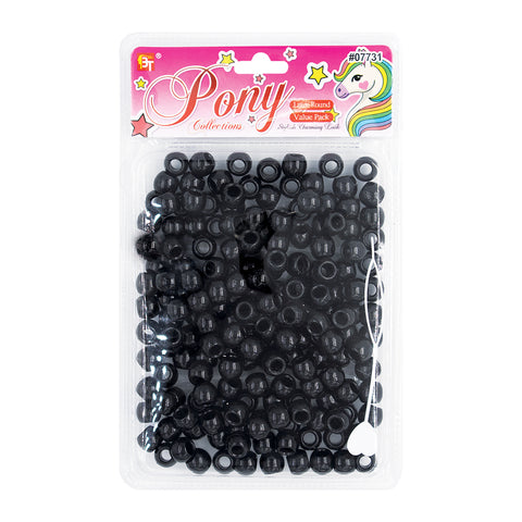 LARGE 5MM ROUND BEADS VALUE PACK