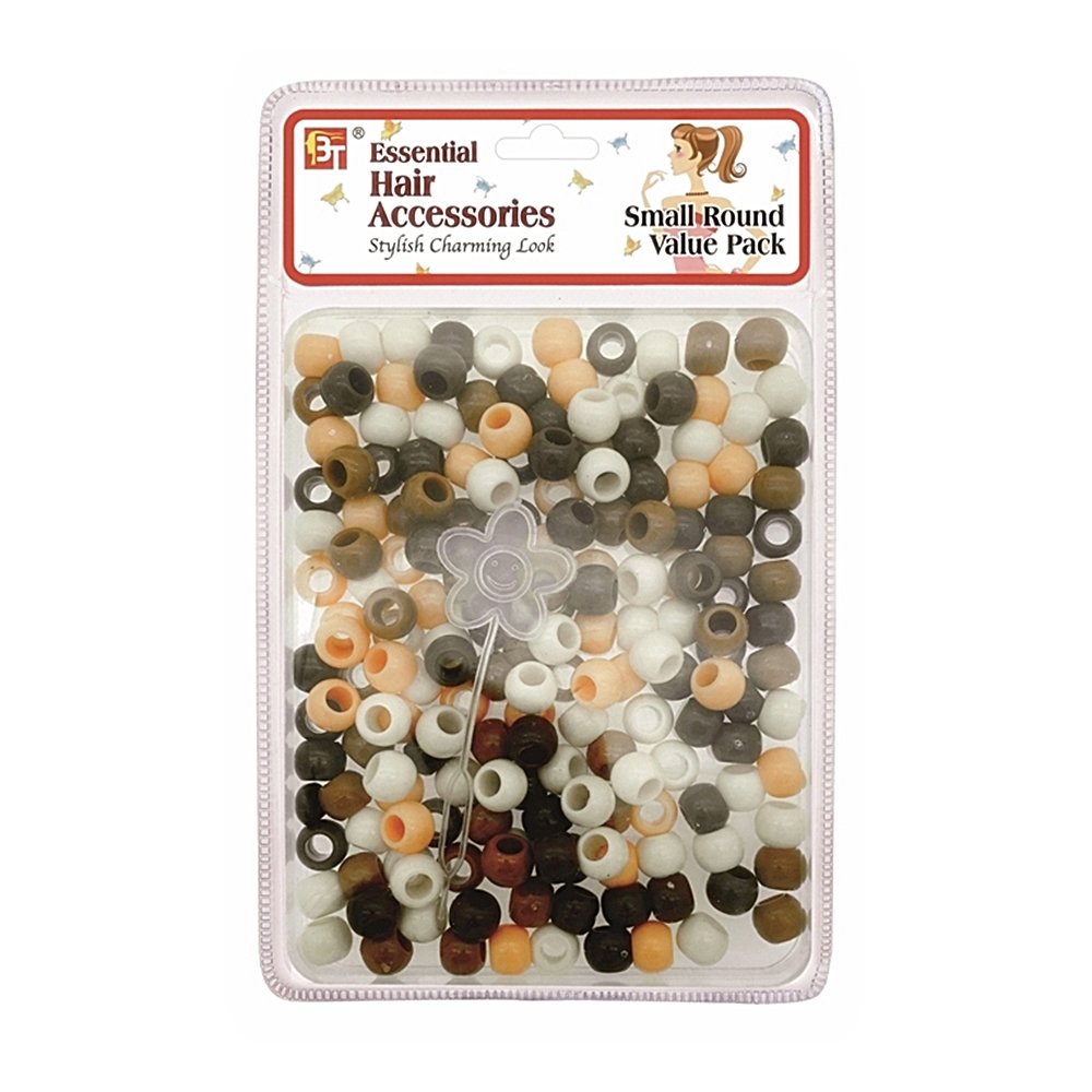 LARGE 5MM ROUND BEADS VALUE PACK