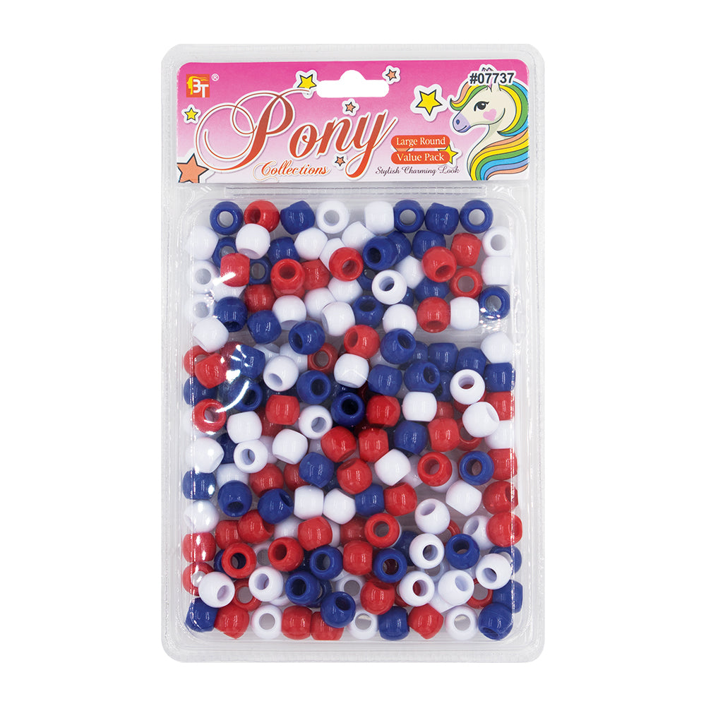 LARGE 5MM ROUND BEADS VALUE PACK
