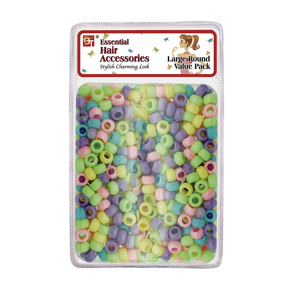 LARGE 5MM ROUND BEADS VALUE PACK