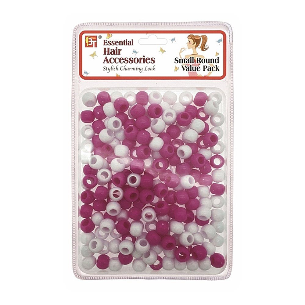 LARGE 5MM ROUND BEADS VALUE PACK
