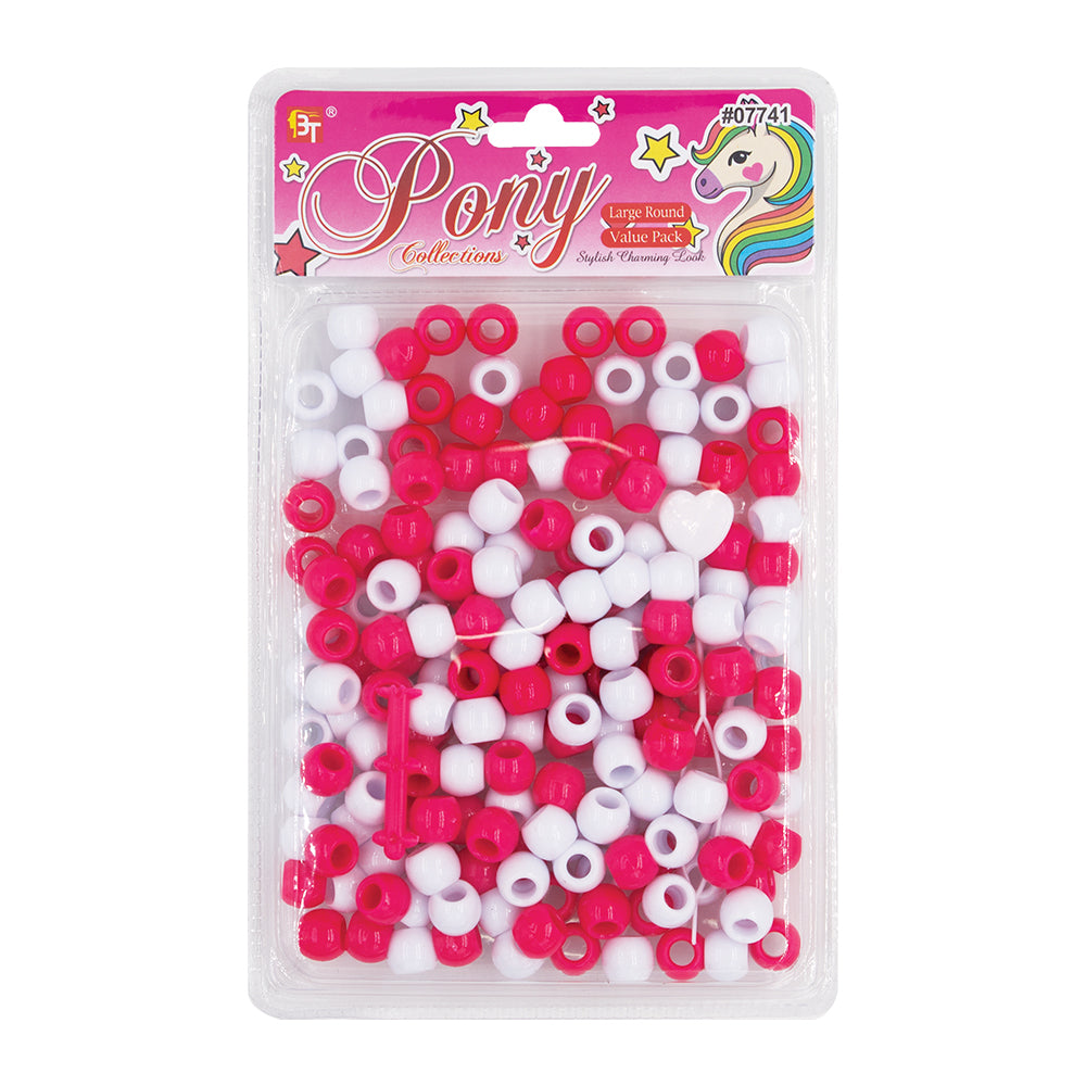 LARGE 5MM ROUND BEADS VALUE PACK
