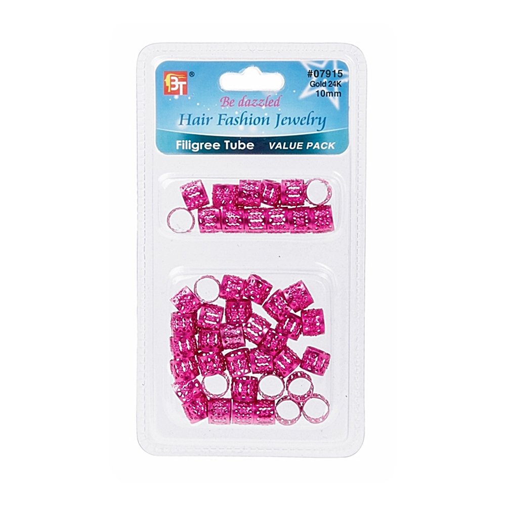 FILIGREE TUBE 10mm X 8mm VALUE PACK (50pcs)