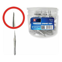 TWEEZERS POINT TIP (72PCS-Jar)