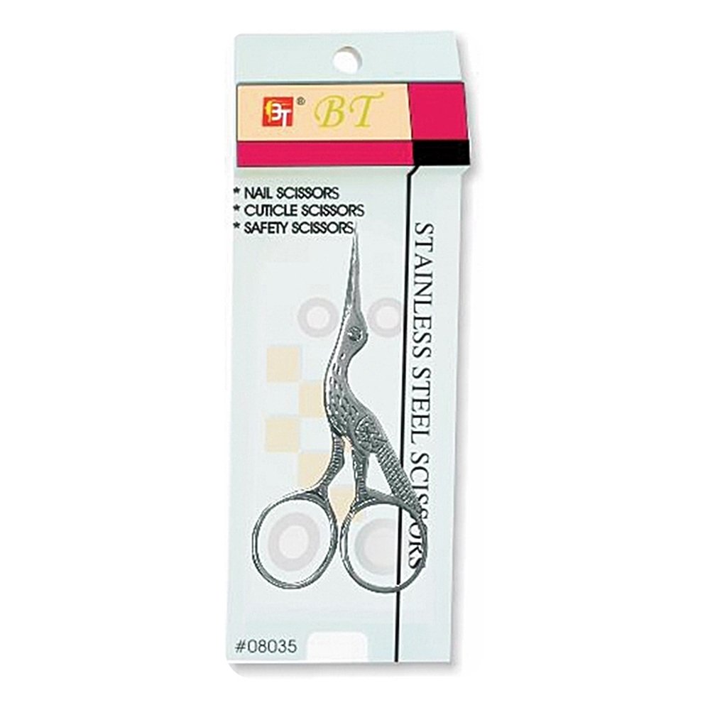 STAINLESS STEEL NAIL SCISSORS 3 1-2 INCHES