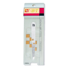 FOUR-EYELET SLANT TIP TWEEZER