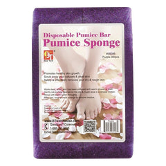 DISPOSABLE PUMICE SPONGE BULK PACK (40 PCS - PURPLE)
