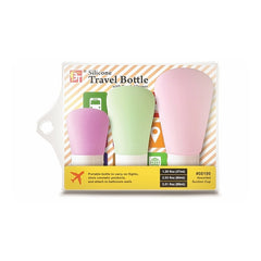 SILICONE TRAVEL BOTTLE WITH SUCTION CUP
