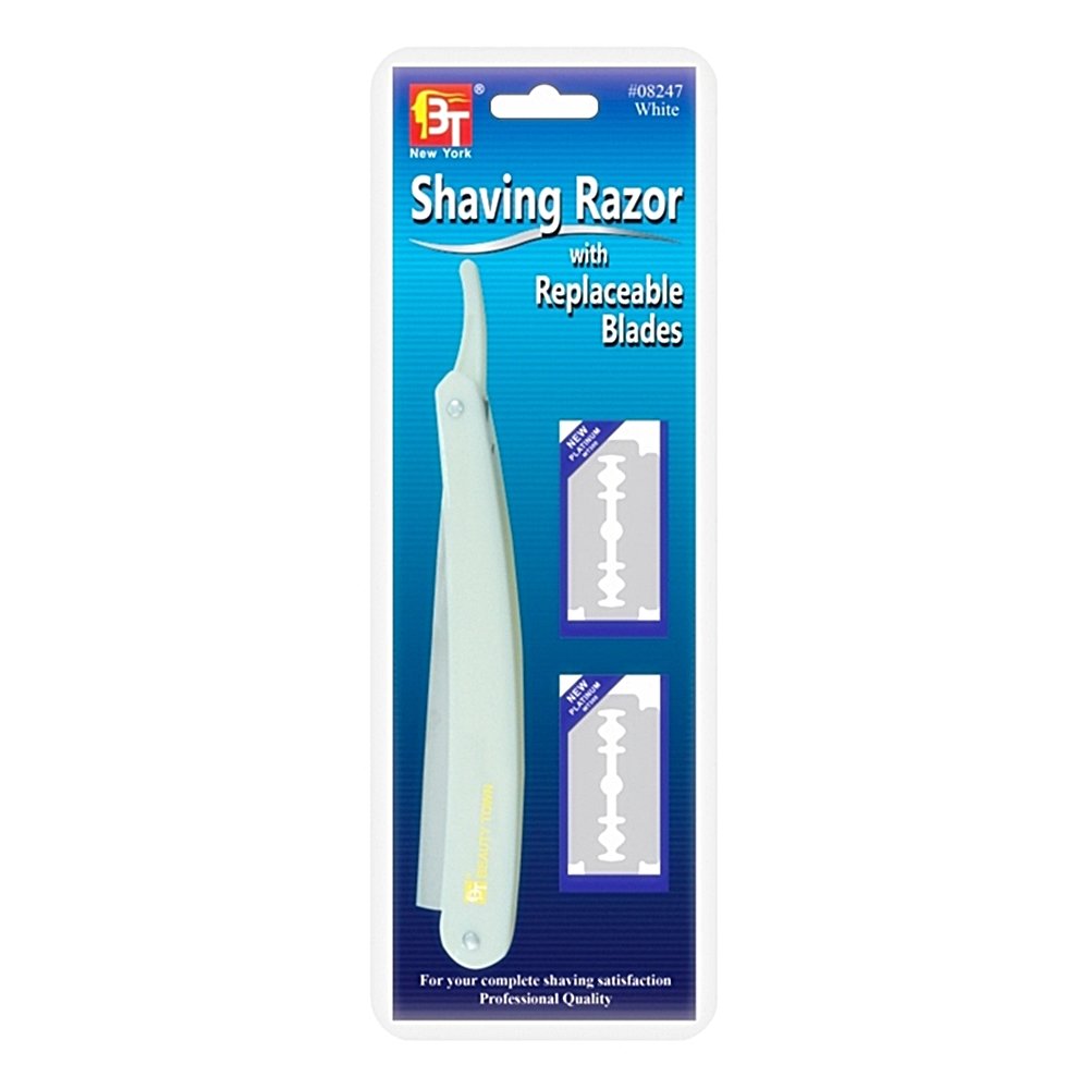 SHAVING RAZOR WITH REPLACEABLE BLADES