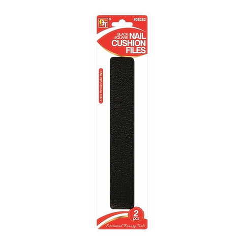 BLACK SQUARE NAIL CUSHION FILES