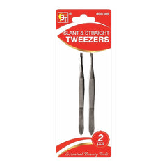 SLANT & STRAIGNT TWEEZERS