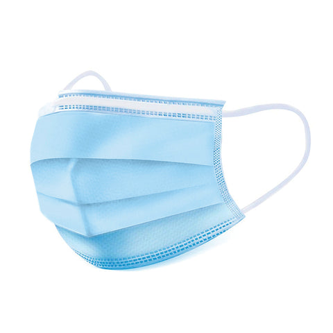 3-Layers Disposable Face Mask Blue 20Masks-Pack