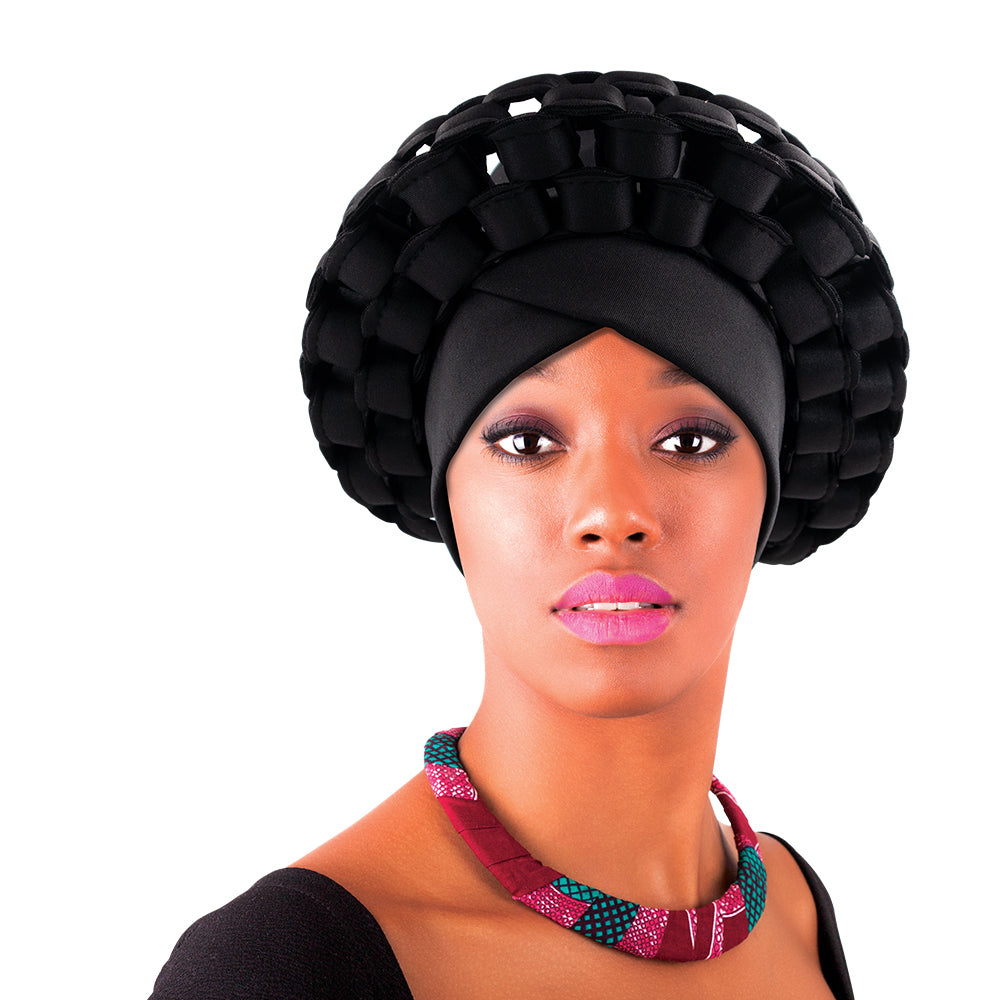 ELASTIC TURBAN ASO OKE AUTO GELE HEAD TIE