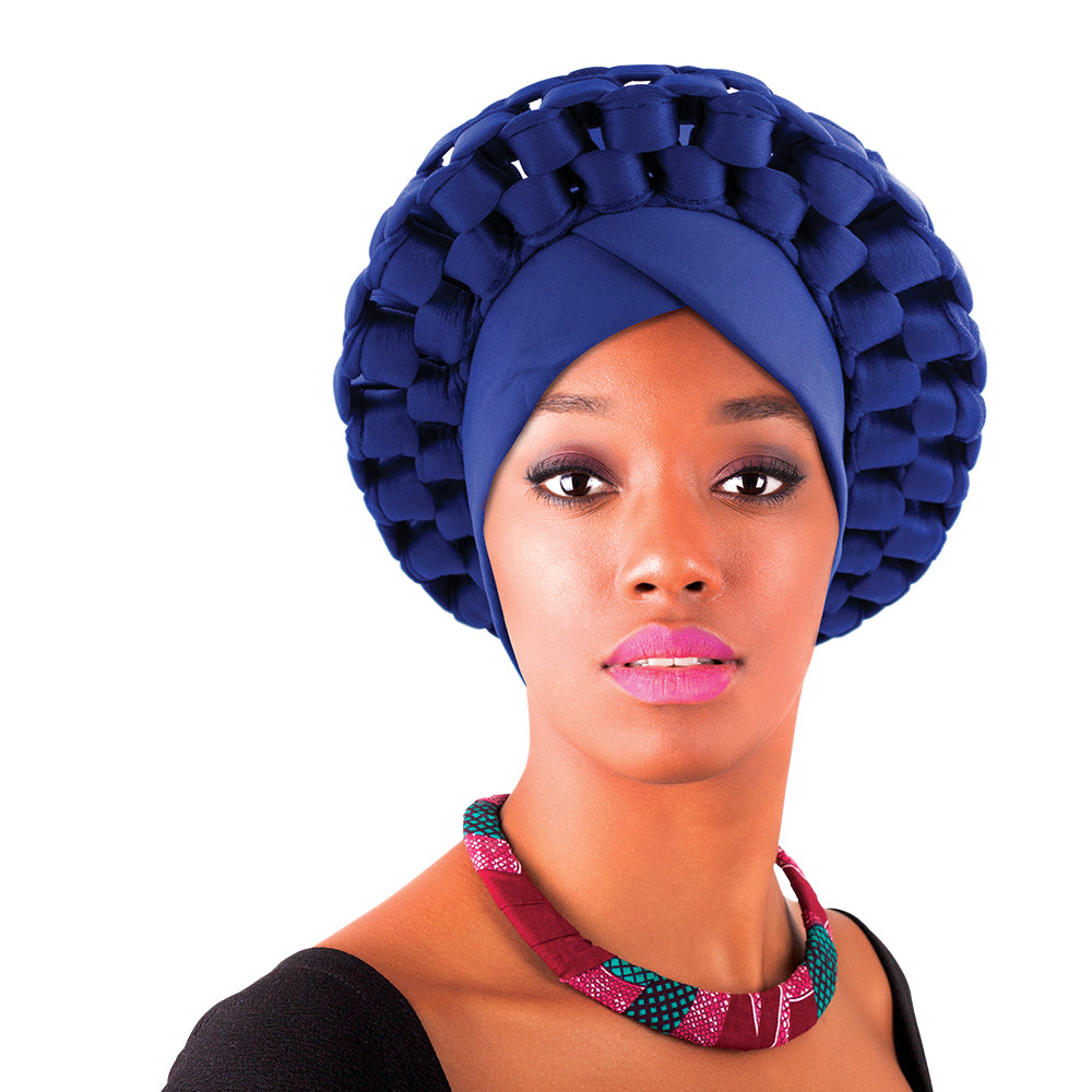 ELASTIC TURBAN ASO OKE AUTO GELE HEAD TIE