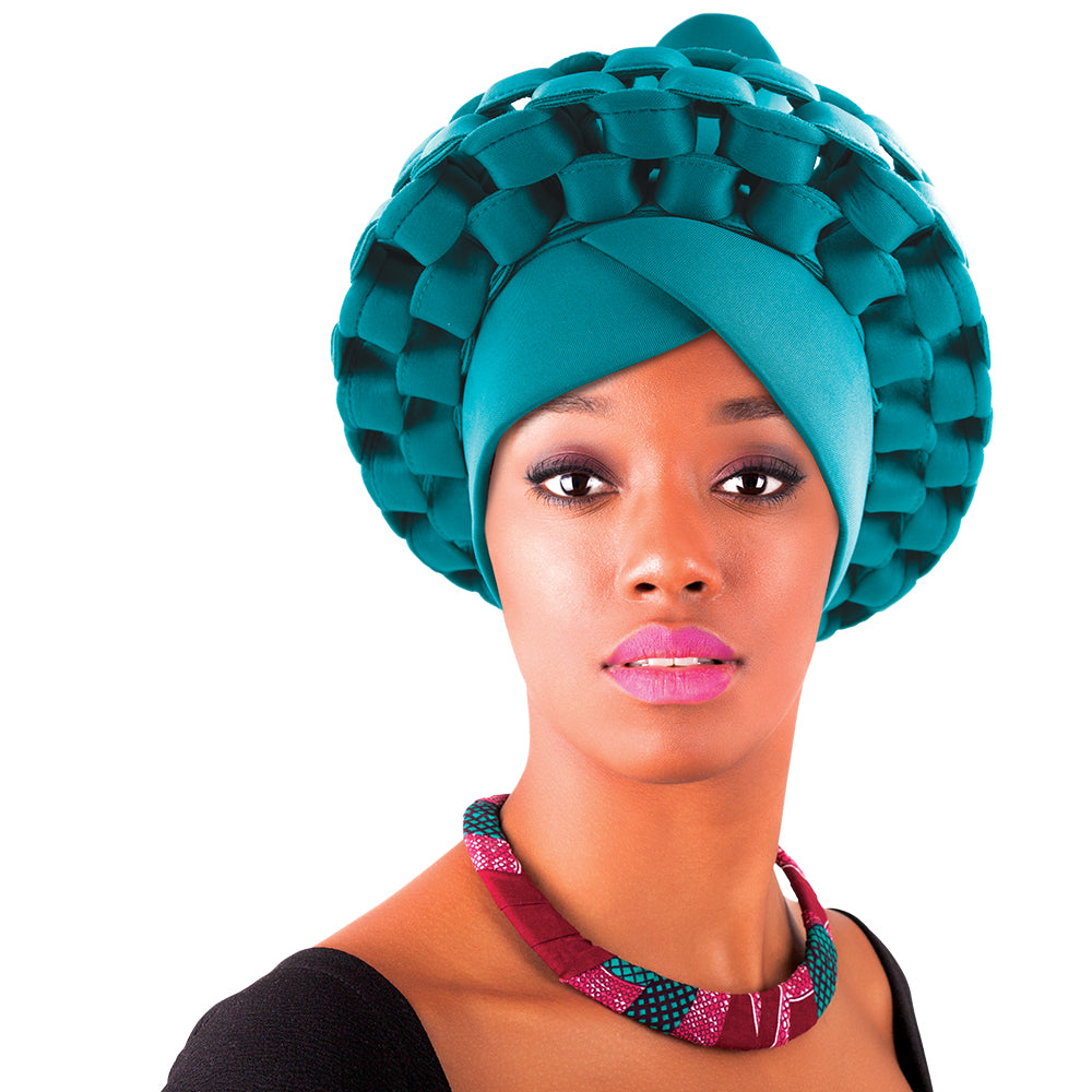 ELASTIC TURBAN ASO OKE AUTO GELE HEAD TIE