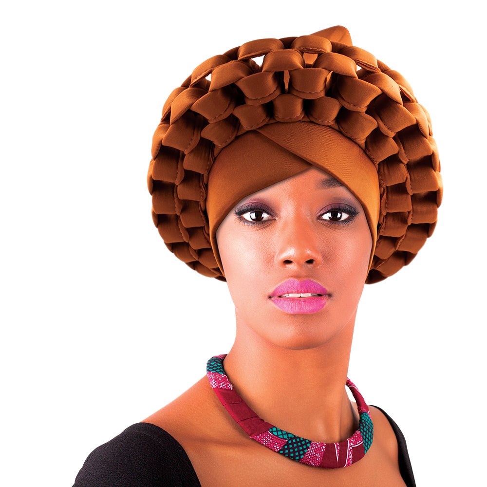 ELASTIC TURBAN ASO OKE AUTO GELE HEAD TIE