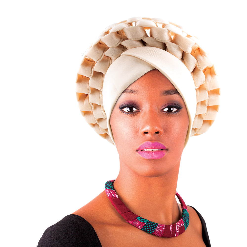 ELASTIC TURBAN ASO OKE AUTO GELE HEAD TIE