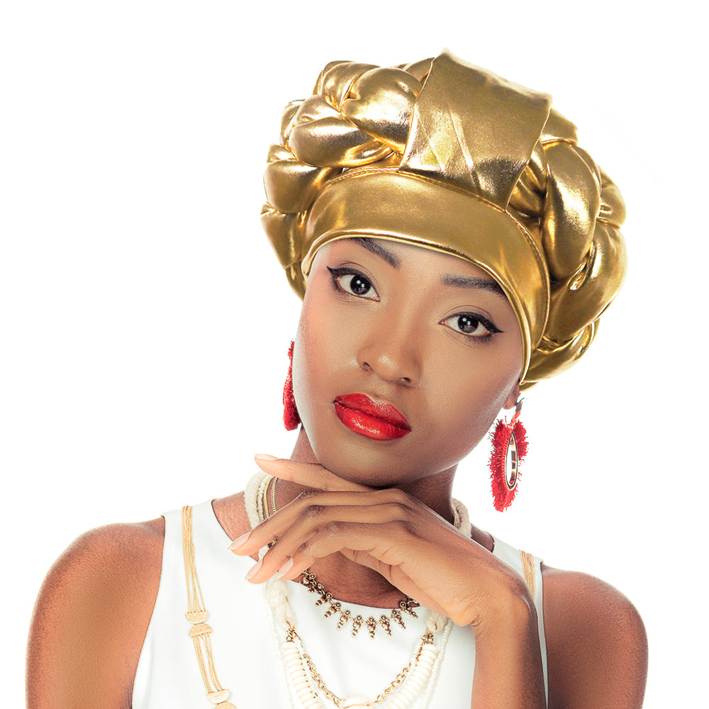 Satin ASO OKE Auto Gele Headtie