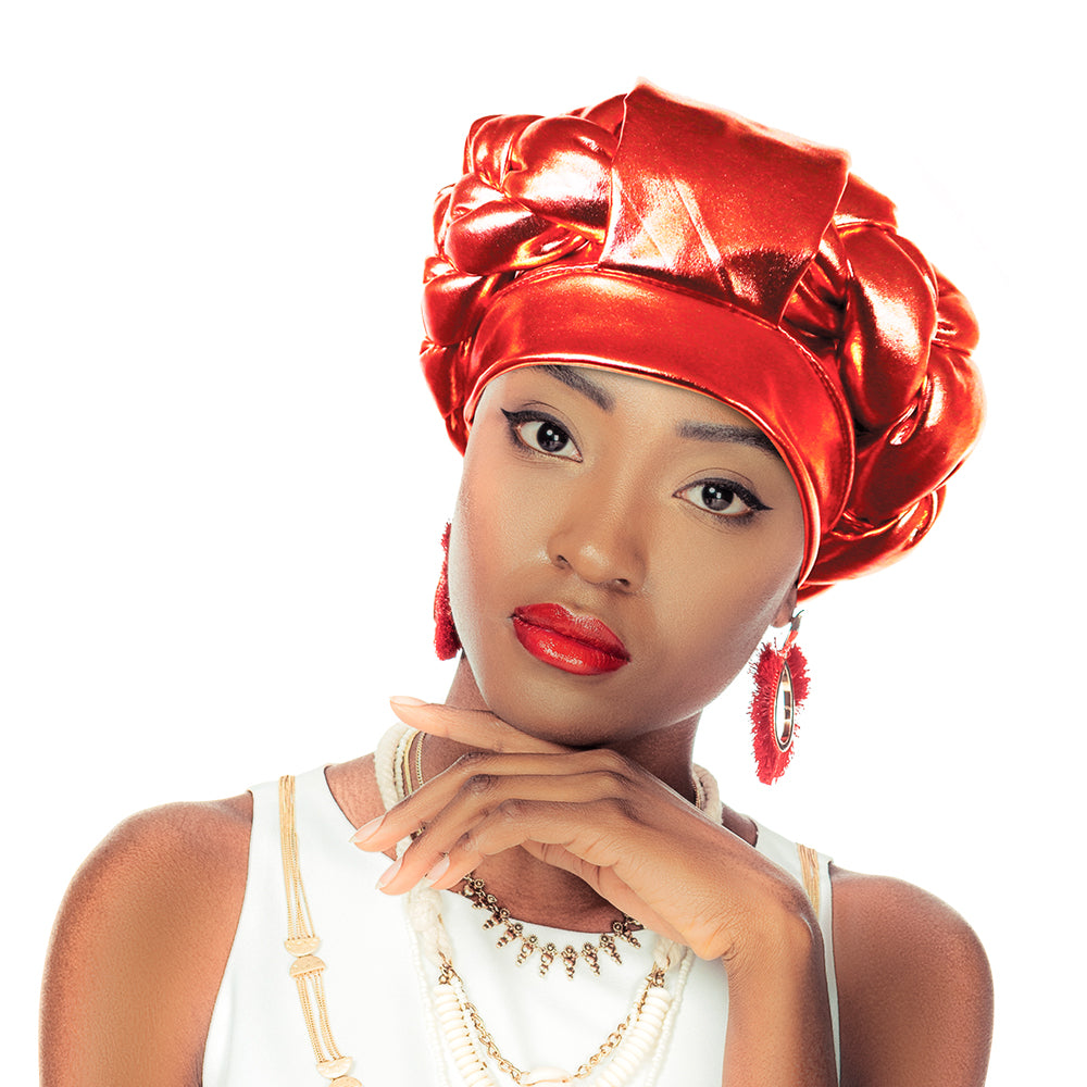 Satin ASO OKE Auto Gele Headtie