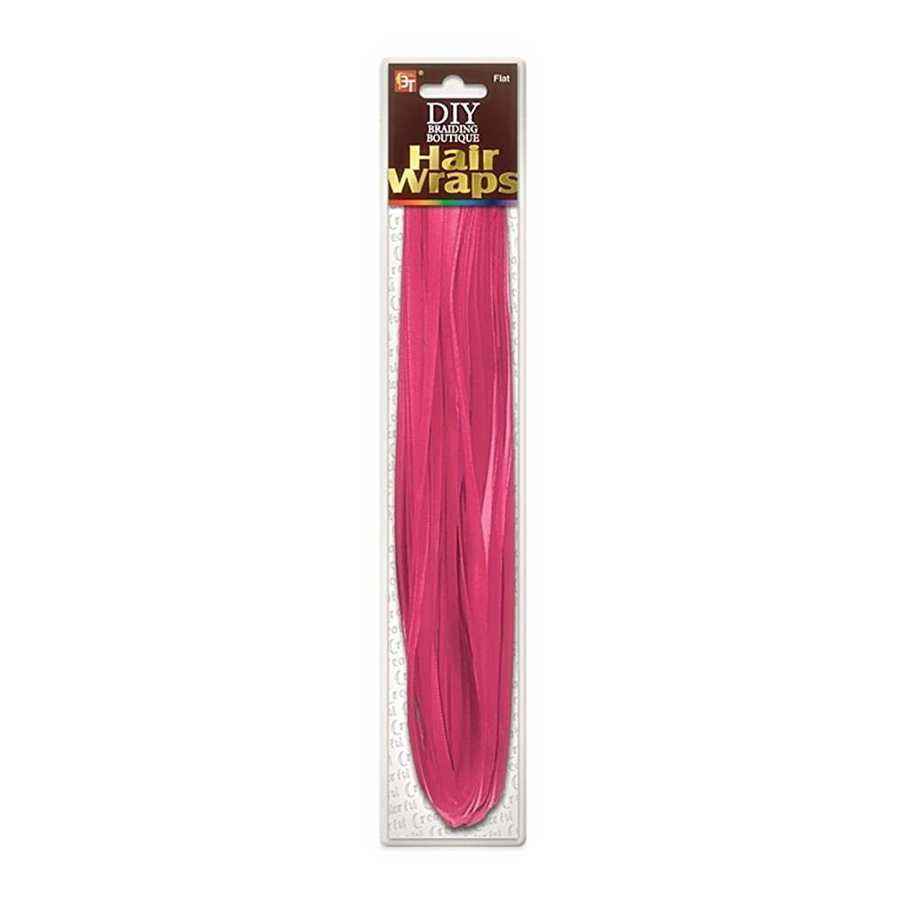 DIY BRAIDING HAIR WRAPS - 6MM/FLAT