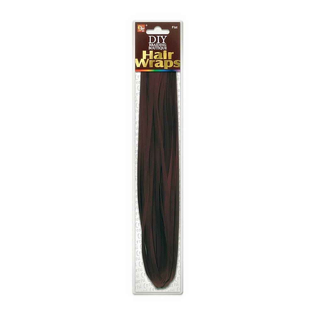 DIY BRAIDING HAIR WRAPS - 6MM/FLAT