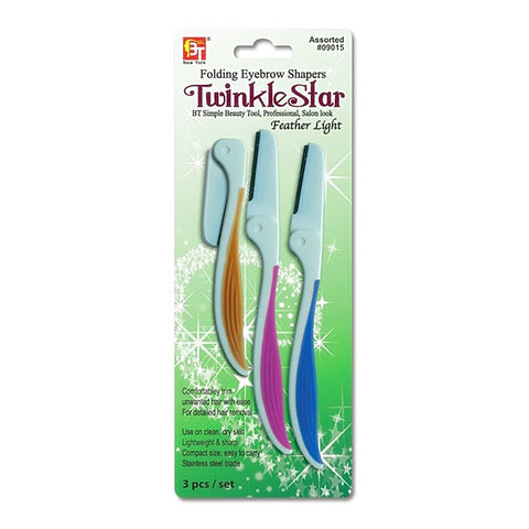 FOLDING EYEBROW SHAPER FEATHER LIGHT (3PCS)