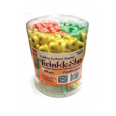 FOLDING EYEBROW SHAPER SUMMER ROSE (48PCS-Jar)