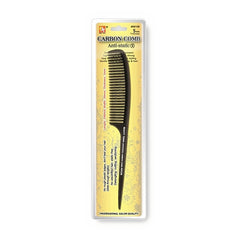 CARBON HOOK WIDE TEETH TAIL COMB (240 X 34 X 5 MM)