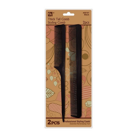 PLASTIC COMB SET THICK TALL COMB 9