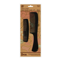 PLASTIC COMB SET MEN'S COMB 4.75