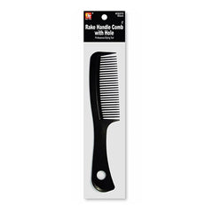 BLACK RAKE HANDLE COMB (8