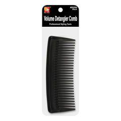 PLASTIC COMB 3-IN-1 FISH COMB LARGE (BLACK)