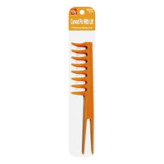 PLASTIC COMB CURVED PICK WITH LIFT (BONE)