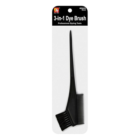 BLACK 3 IN 1 DYE BRUSH