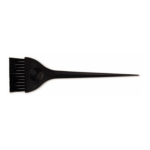 PLASTIC LARGE DYE BRUSH BLACK 12PCS BULK PACK - BLACK
